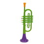 Reig Trompeta Infantil 4 Pistones con Bolsa - Edad Recomendada 3 Años
