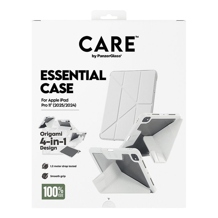 PanzerGlass CARE TPU Essential Case Gris para Apple iPad Pro 11" (2024-2025) - Funda de TPU con 60% Material Reciclado PanzerGlass CARE TPU Essential Case Gris para Apple iPad Pro 11" (2024-2025) - Funda de TPU con 60% Material Reciclado