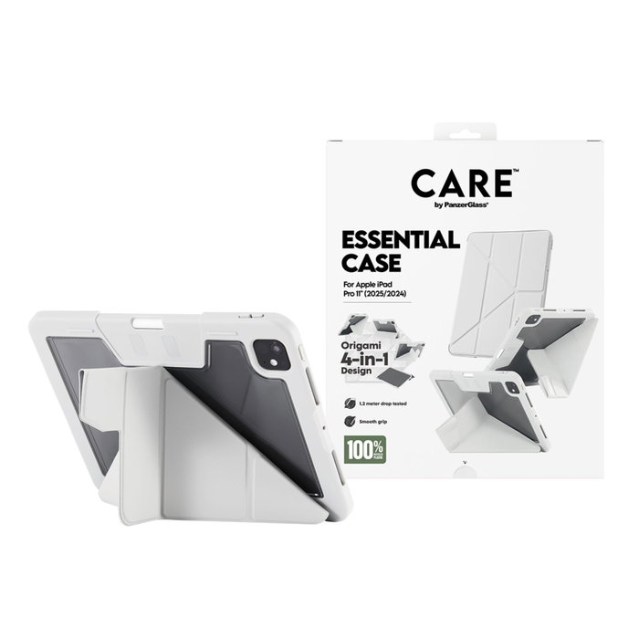 PanzerGlass CARE™ by Essential Case Gris para iPad Pro 11 pulgadas (2024-2025)