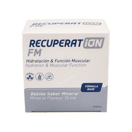 RECUPERAT-ION Fm Formula Base 20Sbrs. Bebida Hipotónica con Sales Minerales para Equilibrio Iónico Muscular