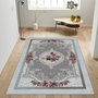 Conceptum HM-CRP25-23 Alfombra de Poliéster Tejida con Reverso Antideslizante 160 x 230 cm