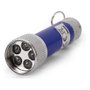 ENTAC Linterna de llavero EFL-5LED-KC Azul