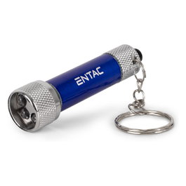 ENTAC Linterna de llavero EFL-5LED-KC Azul
