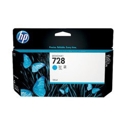 HP 728 Cian 130 ml (F9J67A) Cartucho de tinta HP 728 Cian 130 ml (F9J67A) Cartucho de tinta