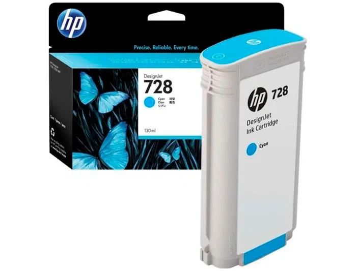 HP 728 Cian 130 ml (F9J67A) Cartucho de tinta HP 728 Cian 130 ml (F9J67A) Cartucho de tinta