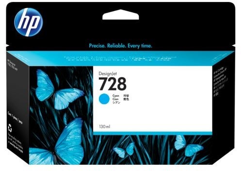HP 728 Cian 130 ml (F9J67A) Cartucho de tinta HP 728 Cian 130 ml (F9J67A) Cartucho de tinta