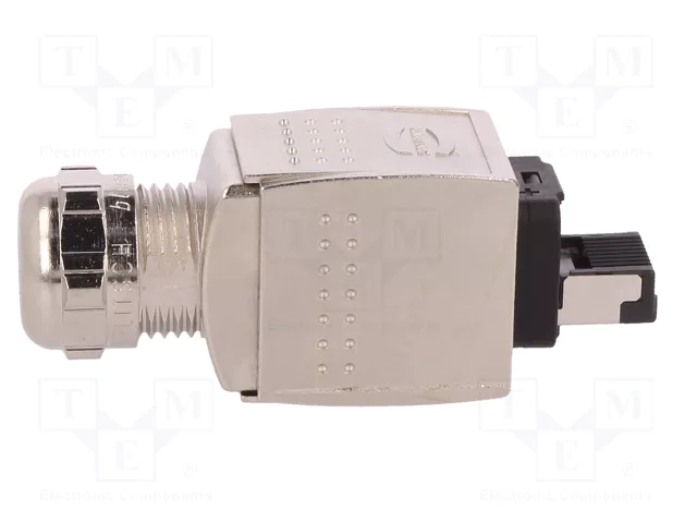 HARTING Conector RJ45 Cat 5 Blindado 8p4c para Transferencia de Datos.