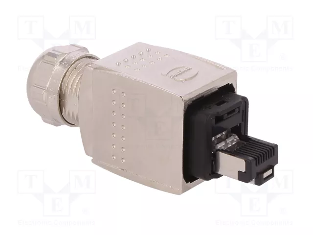 HARTING Conector RJ45 Cat 5 Blindado 8p4c para Transferencia de Datos.