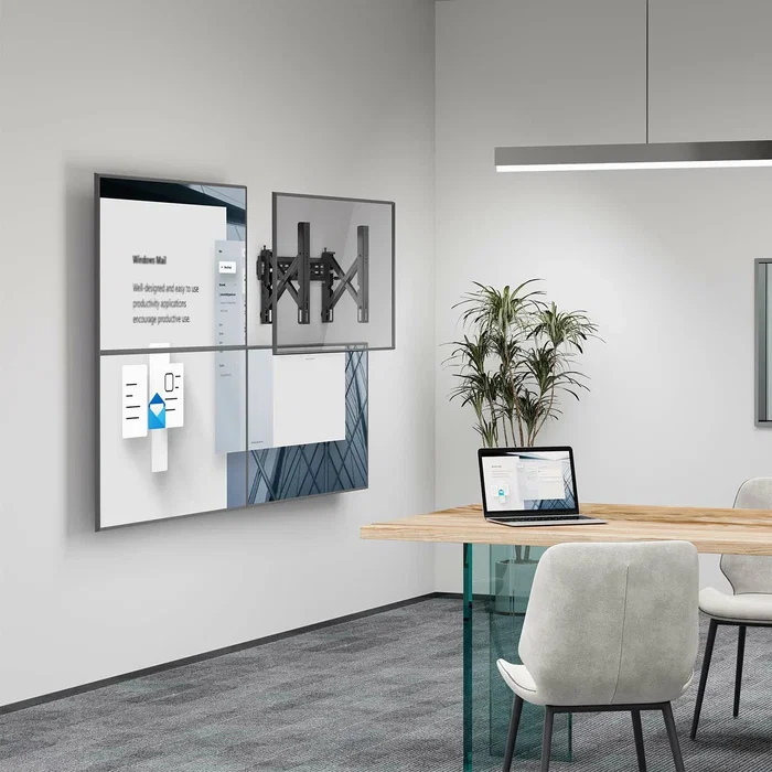 Aisens Soporte de Pared para Videowall VW70LPO-255 con Función Pop-Out