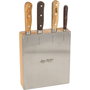 Laguiole Juego de 4 cuchillos de cocina Les Essences du Monde 1920 con mangos de madera natural