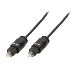LogiLink Cable TosLink 5,0m negro