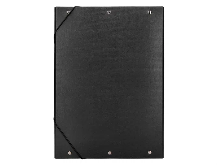 Liderpapel Carpeta Proyectos Folio Lomo 90mm Cartón Forrado Negra