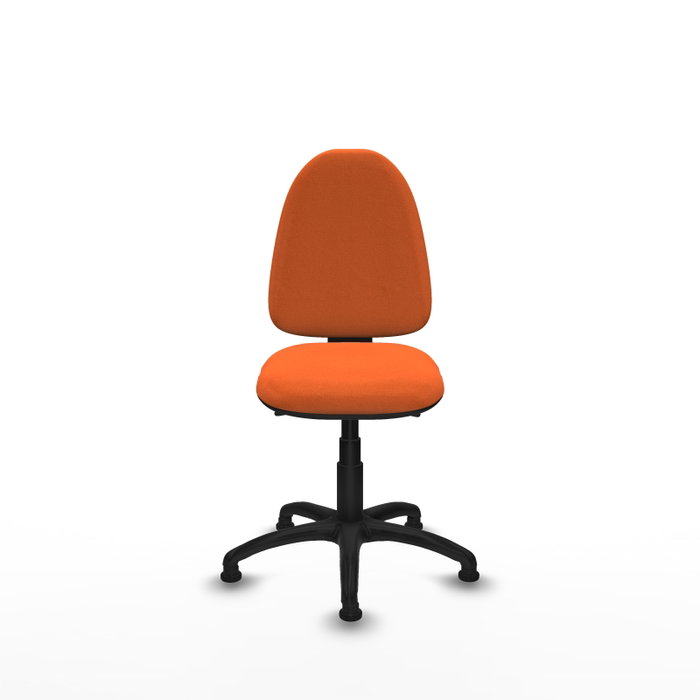 PIQUERAS Y CRESPO Silla de oficina Aýna Naranja con mecanismo Asincro