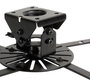 B-Tech BT899XL-AD Soporte de Techo para Proyector, Ajustable hasta 1122 mm, Capacidad 25 kg, Inclinacion +/-13°, Giro 360°, Color Negro