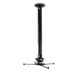B-Tech BT899XL-AD Soporte de Techo para Proyector, Ajustable hasta 1122 mm, Capacidad 25 kg, Inclinacion +/-13°, Giro 360°, Color Negro
