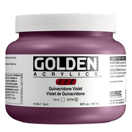 Golden Violet Quinacridona Heavy Body Acrílico 946 ml
