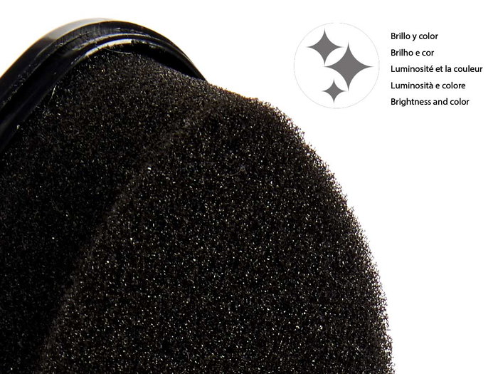 Berilo Esponja Limpiazapatos Negra 6x4.5x13 cm (Set de 48) Berilo Esponja Limpiazapatos Negra 6x4.5x13 cm (Set de 48)