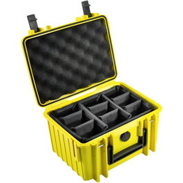 B&W Type 2000 Amarillo con Divisor Acolchado