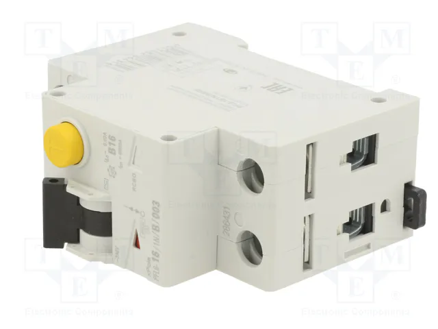 EATON ELECTRIC PFL6-16/1N/B/003 RCBO 16A 30mA 230VAC 1+N EATON ELECTRIC PFL6-16/1N/B/003 RCBO 16A 30mA 230VAC 1+N