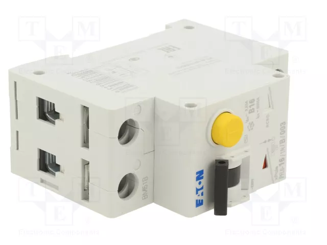 EATON ELECTRIC PFL6-16/1N/B/003 RCBO 16A 30mA 230VAC 1+N EATON ELECTRIC PFL6-16/1N/B/003 RCBO 16A 30mA 230VAC 1+N