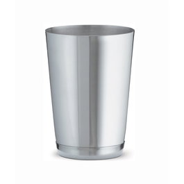 TABLECRAFT - 76/3 - Pack de 3 unidades - Coctelera simple 475 ml - 8,2 x 8,2 x 12 cm - Acero inoxidable