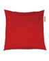 Atelier Del Sofa Cojín Pouf 40x40 cm Rojo Sólido Impermeable 100% Poliéster Relleno Espuma Reciclada