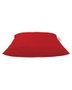 Atelier Del Sofa Cojín Pouf 40x40 cm Rojo Sólido Impermeable 100% Poliéster Relleno Espuma Reciclada