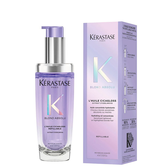 Kerastase BLOND ABSOLU Aceite Concentrado Hidratante Recargable 75 ml