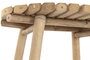 DKD Home Decor Mesa Bar Tropical Bambú Set de 3 Piezas 50 x 105 x 50 cm