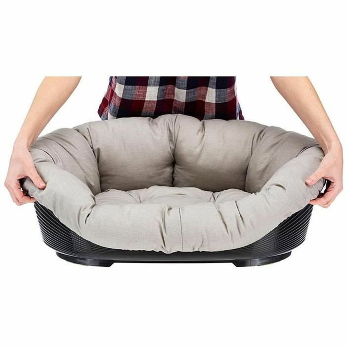 Ferplast Sofa 2 Cama con cojín estampado Dove Grey