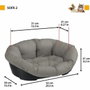 Ferplast Sofa 2 Cama con cojín estampado Dove Grey