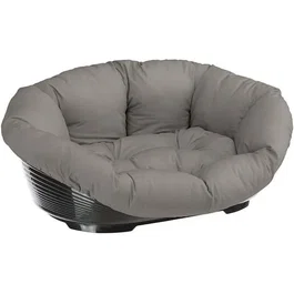 Ferplast Sofá 2 Cama con Cojín Estampado Dove Grey