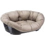 Ferplast Sofa 2 Cama con cojín estampado Dove Grey