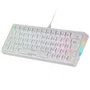 Mars Gaming Teclado Mecánico Gaming MKMINIPRO/ Switch Azul/ Blanco 60% RGB Blanco
