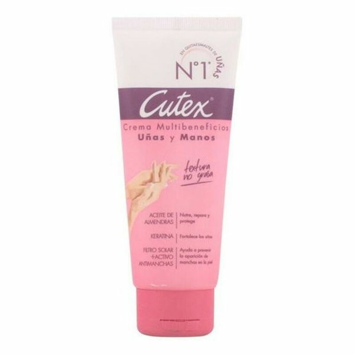 Cutex Crema Manos y Uñas Leche Almendras 100 ml