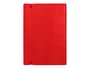 Liderpapel Libreta Similpiel A7 120 Hojas 70gr Cuadriculada Rojo
