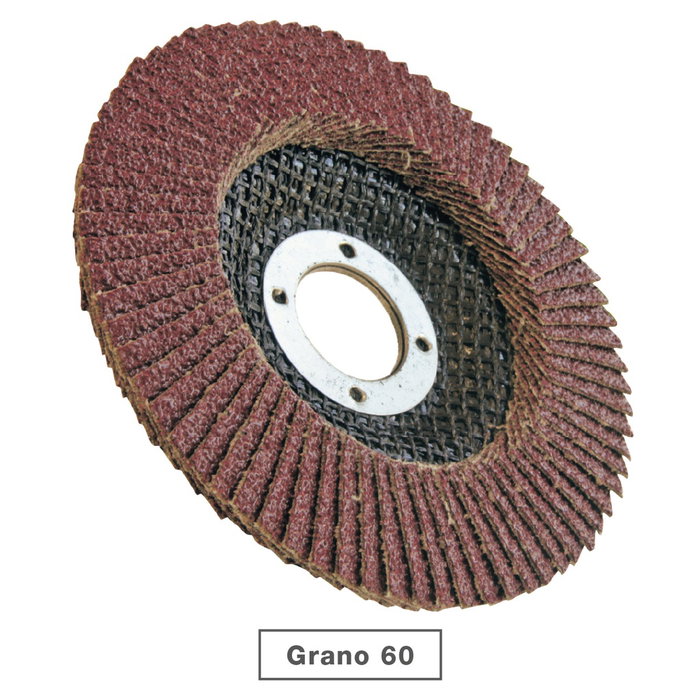 Mota Herramientas Disco flap óxido aluminio 115 mm grano 60 Mota Herramientas Disco flap óxido aluminio 115 mm grano 60