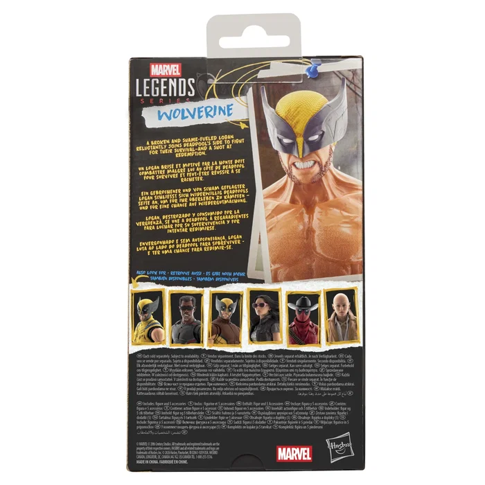 Hasbro Figura Wolverine Marvel Legends Deadpool & Wolverine 15 cm