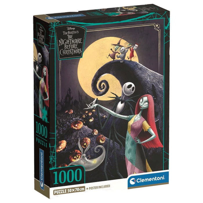 Clementoni Puzzle Pesadilla Antes de Navidad Disney 1000 Piezas 70x50cm Clementoni Puzzle Pesadilla Antes de Navidad Disney 1000 Piezas 70x50cm