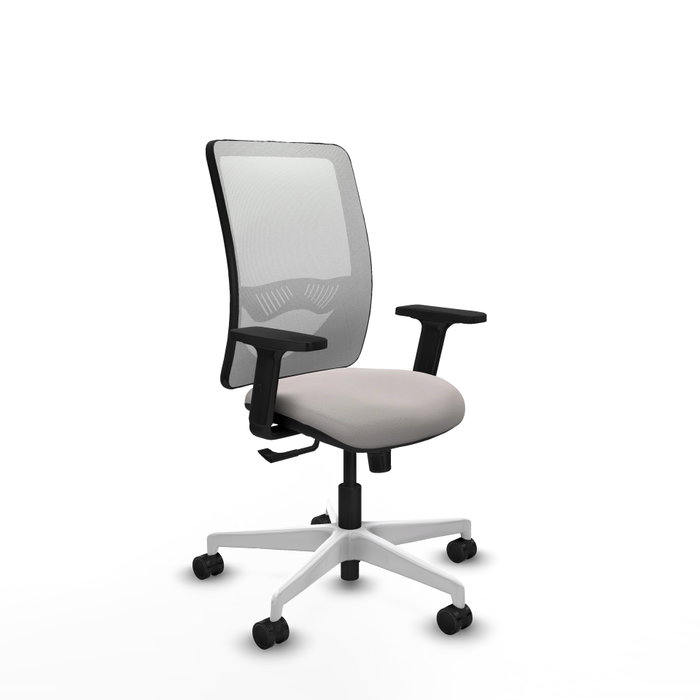 PIQUERAS Y CRESPO Silla de oficina Zulema Blanca con mecanismo Sincro PIQUERAS Y CRESPO Silla de oficina Zulema Blanca con mecanismo Sincro