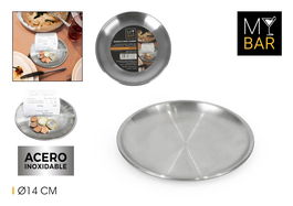 My Bar Bandeja Cambio Inox. Bar Red. 14 cm x 1.5 cm x 14 cm (24 Unidades)