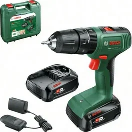 Bosch EasyImpact 18V-40 Taladro Atornillador Inalámbrico (2x 1,5 Ah) + Cargador AL18V-20 en Estuche de Transporte