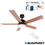 Blaupunkt Ventilador de Techo con Luz LED y Mando a Distancia - 122 cm, 70 W + 18 W