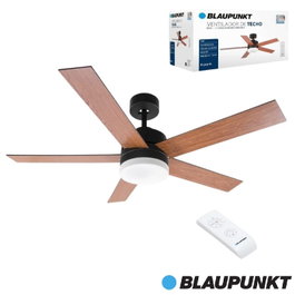 Blaupunkt Ventilador de Techo BP2011 122cm 70W con Luz LED y Mando