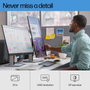 HP Monitor Profesional E27q G4 27 Pulgadas QHD Plata