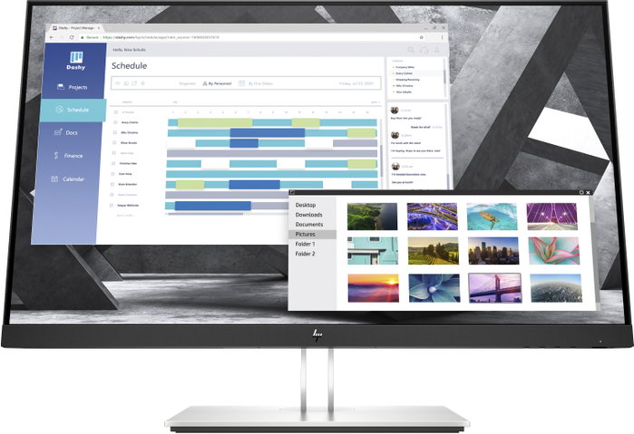 HP Monitor Profesional E27q G4 27 Pulgadas QHD Plata
