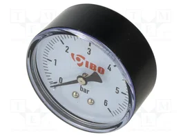 IBO Manómetro para Agua 0÷6bar G 1/4 60mm