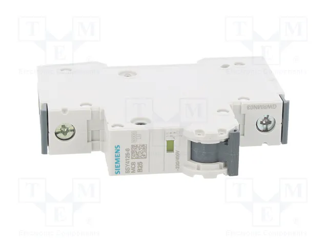 SIEMENS 5SY4125-6 Interruptor magnetotérmico 25A 1 Polo 10kA