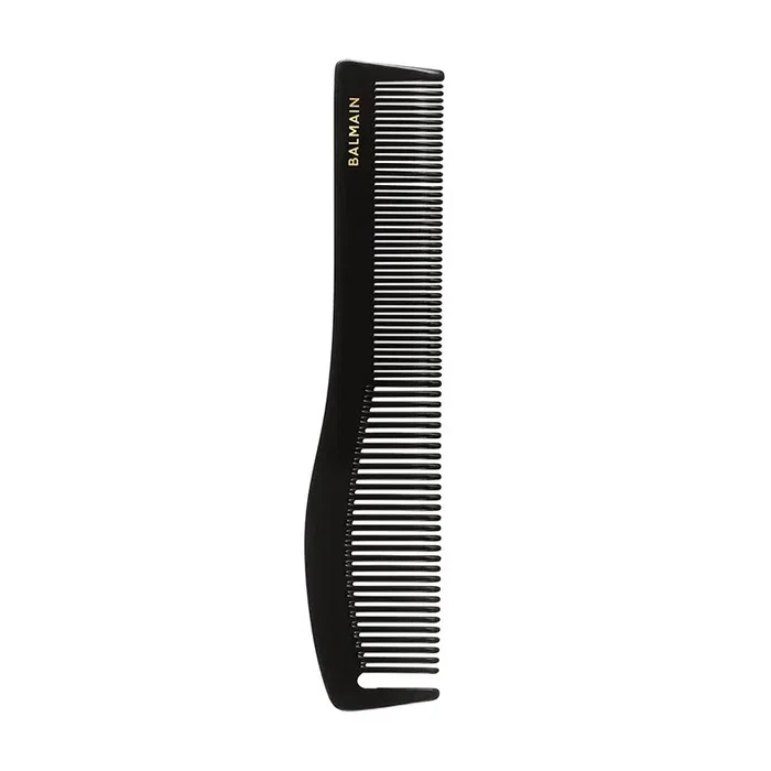 Balmain Peine de plástico para el cabello Negro y blanco Balmain Peine de plástico para el cabello Negro y blanco