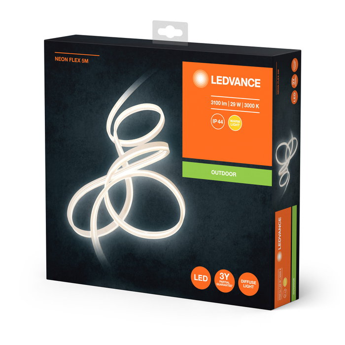 LEDVANCE Tira LED 29W 1700Lm 3000K IP44 5M Blanco Cálido